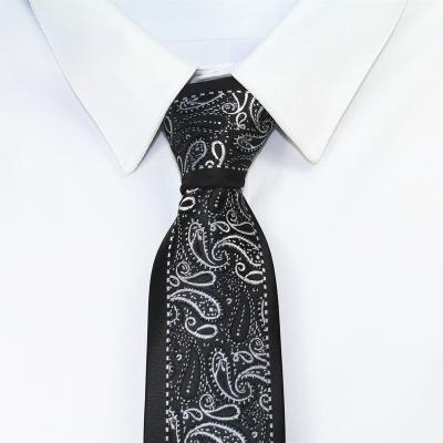 China Tie for men slim tie narrow easy to tie wedding 150664 Korean style men's pull rope ties for sale