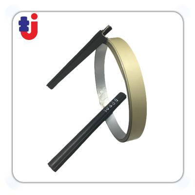 China Rubber extrude profile adhesive lacquer coated aluminum strip for pvc pp epdm for sale