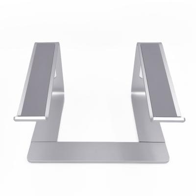 China OEM/ODM Silver Style Laptop Stand Convertible High Quality Portable Aluminum Laptop Table Stand for sale