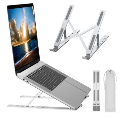 China Amazon Popular 11-15 Inch Adjustable Foldable Desktop Laptop Easy Folding (Size) Up Stand Laptop Desk Stand for sale