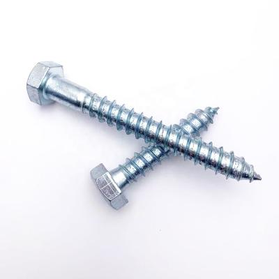 China HEX Africa Hot Sale 3.5mm*25mm Wood Screws Bulk Hexagonal Stainless Steel Wood Screws Din For Furniture for sale