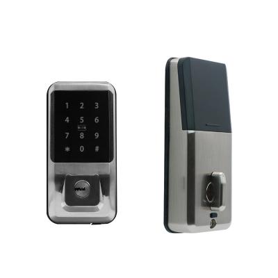 China TT Lock Wifi Controlled Fingerprint Deadbolt Smart Keyless Door Lock for sale