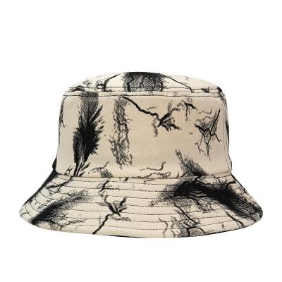 China Fashion\Comfortable 100% Cotton\High Quality Goods Custom Design Cool Embroidery Printed Bucket Hat for sale