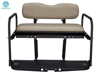 Cina La polvere ha ricoperto Grey Golf Cart Flip Seat d'acciaio Kit With Sturdy Frame in vendita