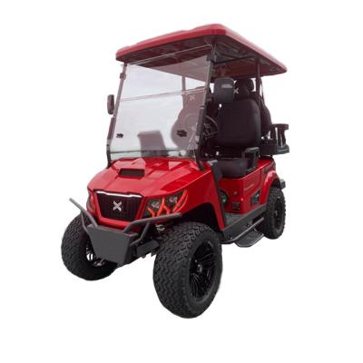 中国 72V 120/200ah リチウム 7.5kw 14インチホイール 4席電気ゴルフカート 販売のため