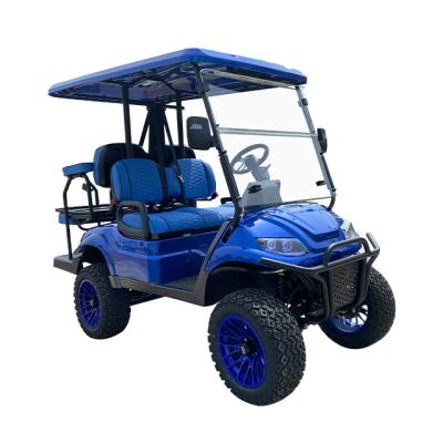 China 72 Volt 48v EVE Cell Battery 200ah Electric Off Road Golf Cart With 2+2 And 4+2 Seat for sale