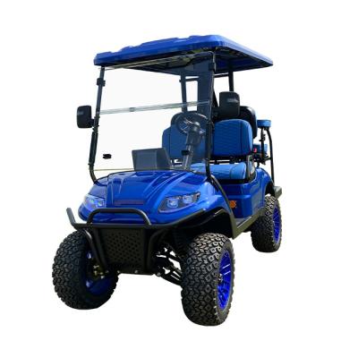 China 2024 Electric 30mph TOP Golf Cart Customizable Color High End Upgradeable EV Cart for sale