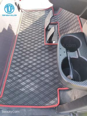 Chine Tapis faits sur commande de plancher de chariot de golf de PVC de l'épaisseur 6mm à vendre