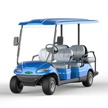 China 40km/H elektrischer Golfmobil 5KW Wechselstrommotor mit der Faser, die sichere Gurte steuert zu verkaufen