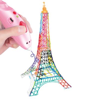 China Amazon Hot Selling Custom Made 3D Children PCL PLA Painting Low Temperature 3D Printing Pen Drawing For Kids As Gift BL1810786 for sale