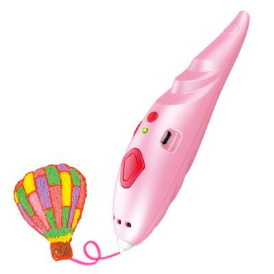 China Amazon Manufacturer Low Temperature Wholesale Hot Sale Educational PLA PCL DIY Drawing Printing 3D Pen For Kids Gift BL1810061 for sale