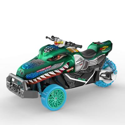 China Amazon Hot Selling RC Hobby New 1:16 With Sound And Light Jet Monster Chameleon 8WD Remote Control RC Car Toy For Kids Gift for sale