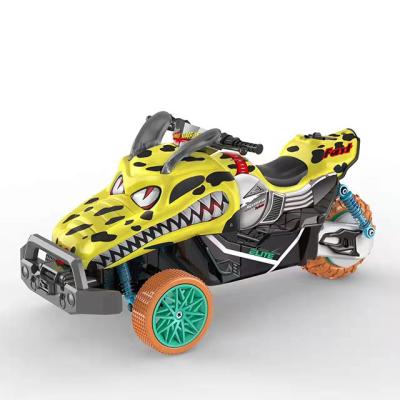 China RC Hobby Amazon Hot Sale New 1:16 With Sound Light Demonstrate 8WD Chameleon Jet Monster RC Car Remote Control Toy For Kids Gift for sale