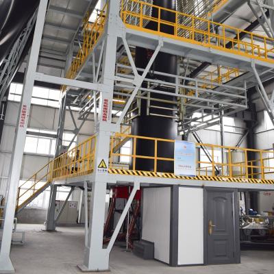 China 3 Layer HDPE Geomembrane Film Blowing Machine for sale