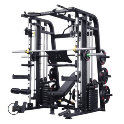 China Universal Multi Functional Home Cross Gym Fitness Crossover Cable 340kg Cable Trainer Blacksmith Machine For Home Gym Equipment for sale