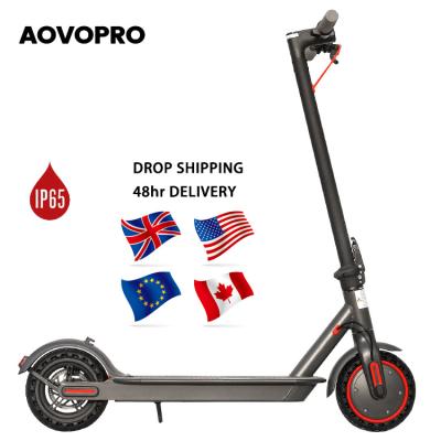 China LCD Display Screen + Light Aovo 800w 1000w 2000w Kick Scooter Electronics 40km Brake Led Display Adult 350w Long Distance Electric Scooter of LEDs for sale