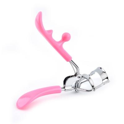 China Plastic Eyelash Curler Applicator Eyelash Curler Wick Stainless Steel Quality Eye Makeup Handle Cosmetic Tools for sale