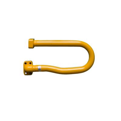 China Hyundai R225 Excavator Hydraulic Iron Oil Pipe Middle Arm Iron Oil Inlet Pipe Dust Free for sale