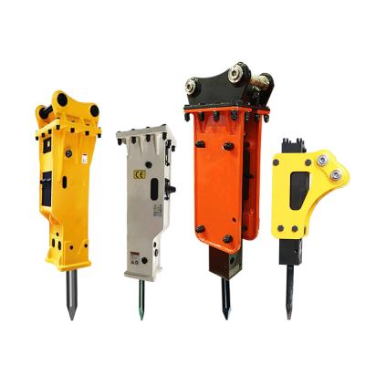 China 3 - 36T Excavator Attachments 20CrMo Hydraulic Hammer Breaker for sale