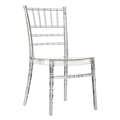 China Norsic Style Wholesale Banquet Chair PP Transparent Plastic Resin Stacking Event Wedding Chairs for sale