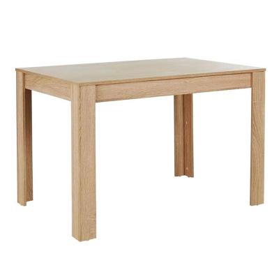 China Free Sample Adjustable (Height) Wooden MDF Dining Room Furniture 4 Seat MDF Dining Room Tables Sillas De Comedores for sale