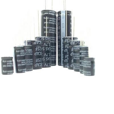 China Consumer Electronics Supercapacitor Guide Pin Series Capacitor 3V 2F Super Capacitance range1f-120f Super Capacitor for sale