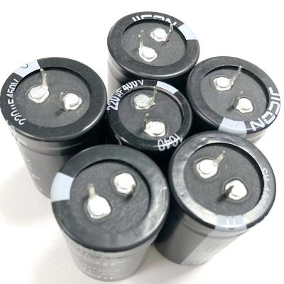 China Selling Electrical Engineering 160v1500uf 30*45MHot Black And White, Horn Shape Aluminum Electrolytic Capacitor With High Quality for sale