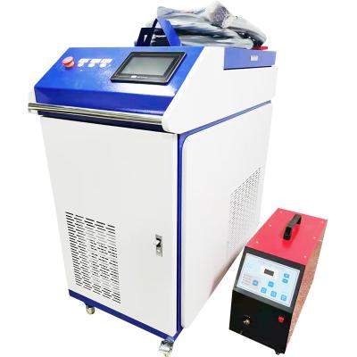 China Customizable Iron 1000w 1500w 2000w Stainless Steel Sheet Metal Welder Handheld Fiber Laser Portable Aluminum Welder for sale