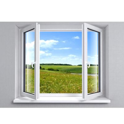 China Swing Open Inside Modern Luxury Style Rain Proof Aluminum Window Casement for sale