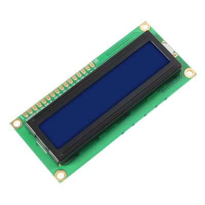 China LCD1602 Blue Black Light Module Screen 16x2 Character LCD Display Module HD44780 Green Blue 1602 Controller For Arduino 8.0*3.5cm for sale