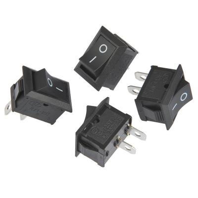 China KCD1 15*21mm Boat Type 2pin 6A 250V 10A 125V Plastic Rocker Switch 6A 250V 10A 125V Rocker Switch for sale