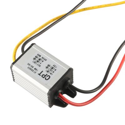 China 12V to DC Buck Converter Step Down 6V 3A DC Module 12 Volt to 6 Volt 3 Amp 1800 Car Power Supply for sale