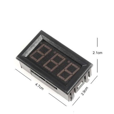 China Mini 0.56 Led DC4.5-30V Digital For Motorcycle For Arduino Volt Panel Digital Display Voltmeter Voltage Meter 42*23.5mm for sale