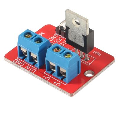 China Dtiver Module IRF520 MOSFET Driver Module For Arduino MCU ARM For Raspberry pi 3.3v-5V IRF520 Power MOS Driver Module PWM Dimming LED for sale