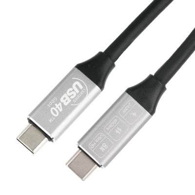 중국 고속도 usb 연장 케이블, USB 타입-C 4.0, 40Gbps에 대한 USB 타입-C 판매용