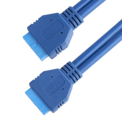 China Usb3.0 20p Conector de ICD Ldpe Transparente 45p Azul Pvc en venta