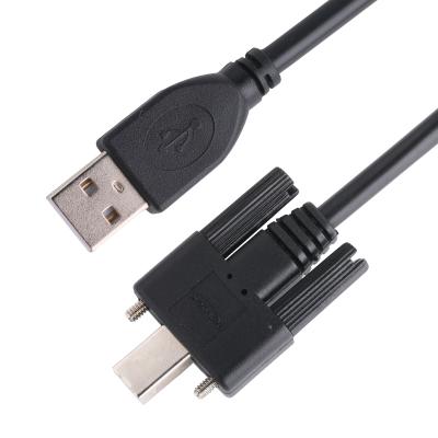 중국 UL 프린터 커넥터 케이블 Usb 2.0 타입 A에서 타입 B 잠금 판매용