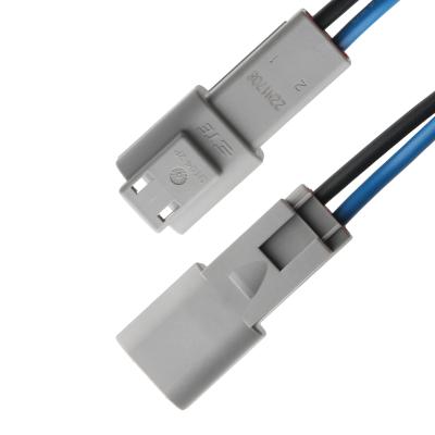 China MOLEX-Anschluss 1716920202 Megg-Fit Stecker Gehäuse Abstand 5,7 mm 1 * 2P zu TE Stecker DT04-2P und KT RVL2-4 OEM/ODM zu verkaufen