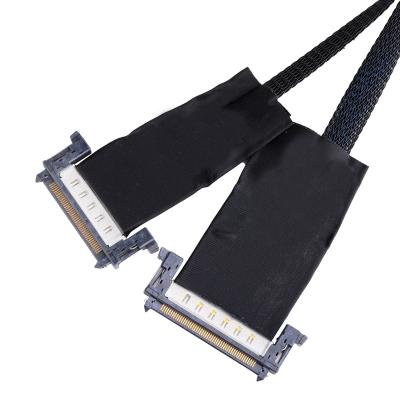 China JAE Series Coaxial LVDS EDP Cable AWG40 Connector OD 0.35mm With ROHS for sale