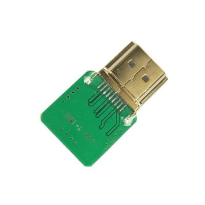 China Connector Adapters 20525-020E-02 tot type HDMI Kabel Adapter HDMI Rechte kop HDMI-A pitch 0.4mm Te koop