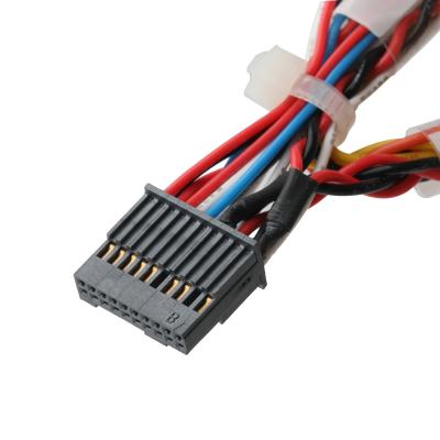 China SAMTEC CONNECTOR 1.27MM Pitch Dualrow 20P CIRCUITS 28-30 AWG Server Board Kabel Drahtverbindungen zu verkaufen