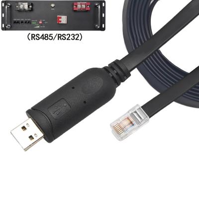 China USB-A To RS485 RJ45 Serial Cable 8P8C Compatible With RS485 Communication Configuration Debugging Line for sale