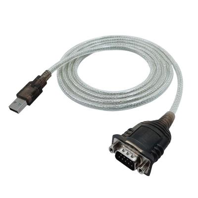 Chine PL2303GT RS232 câble série usb à DB9 épingle mâle COM câble série USB prend en charge OEM/ODM à vendre