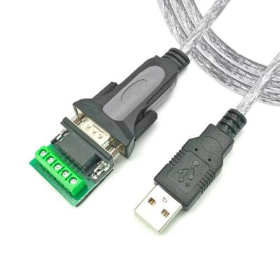 China USB-A To RS485 Serial Port DB9 Industrial Digital Signal Cable, Support Different Interface Customization for sale