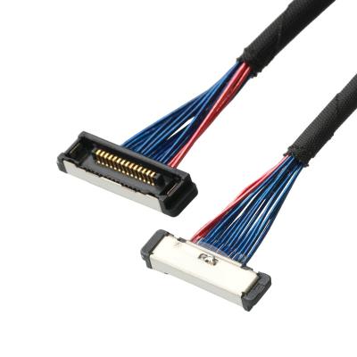 China Cable Micro Coaxial 20380 Conector 20380-R14T-06 Conector de 14P con tono de 0,4 mm en venta