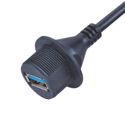 China Cable impermeable masculino del conector de la asamblea de cable Usb3.0 Usb3.0-Wf09stsp Isobus en venta