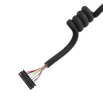 China IDC Puncture Harness Cable Assembly 0.6mm Pitch JST 10XSR-36KHF for sale