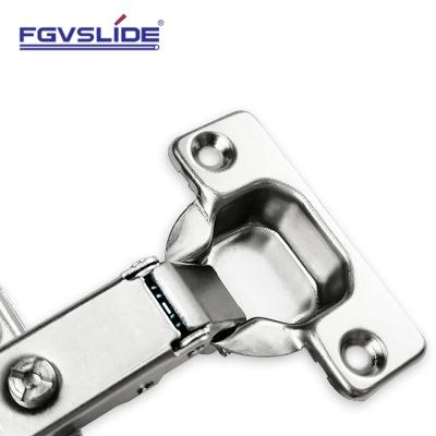 China Dong Yue Furniture Hardware Cold Roll Iron Modern Hardware Cabinet Hinge Full Two Way Hinge Covered Hinge For Cabinet for sale