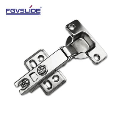 China Modern Furniture Accessories Hinge Stainless Steel Slide On Soft Close Cabinet Hinge for sale