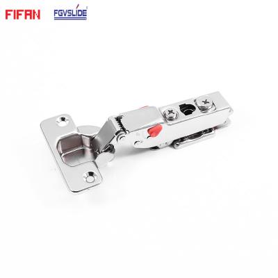 China A Modern Stainless Steel Two Piece Hinge Force Damping Hydraulic Damping Hinge For Kitchen Cabinet Door for sale